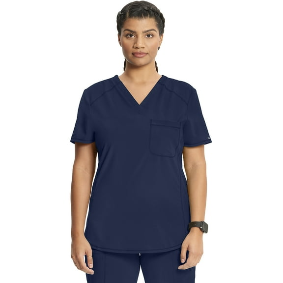 Infinity Women's Scrubs Top V-Neck CK687A
