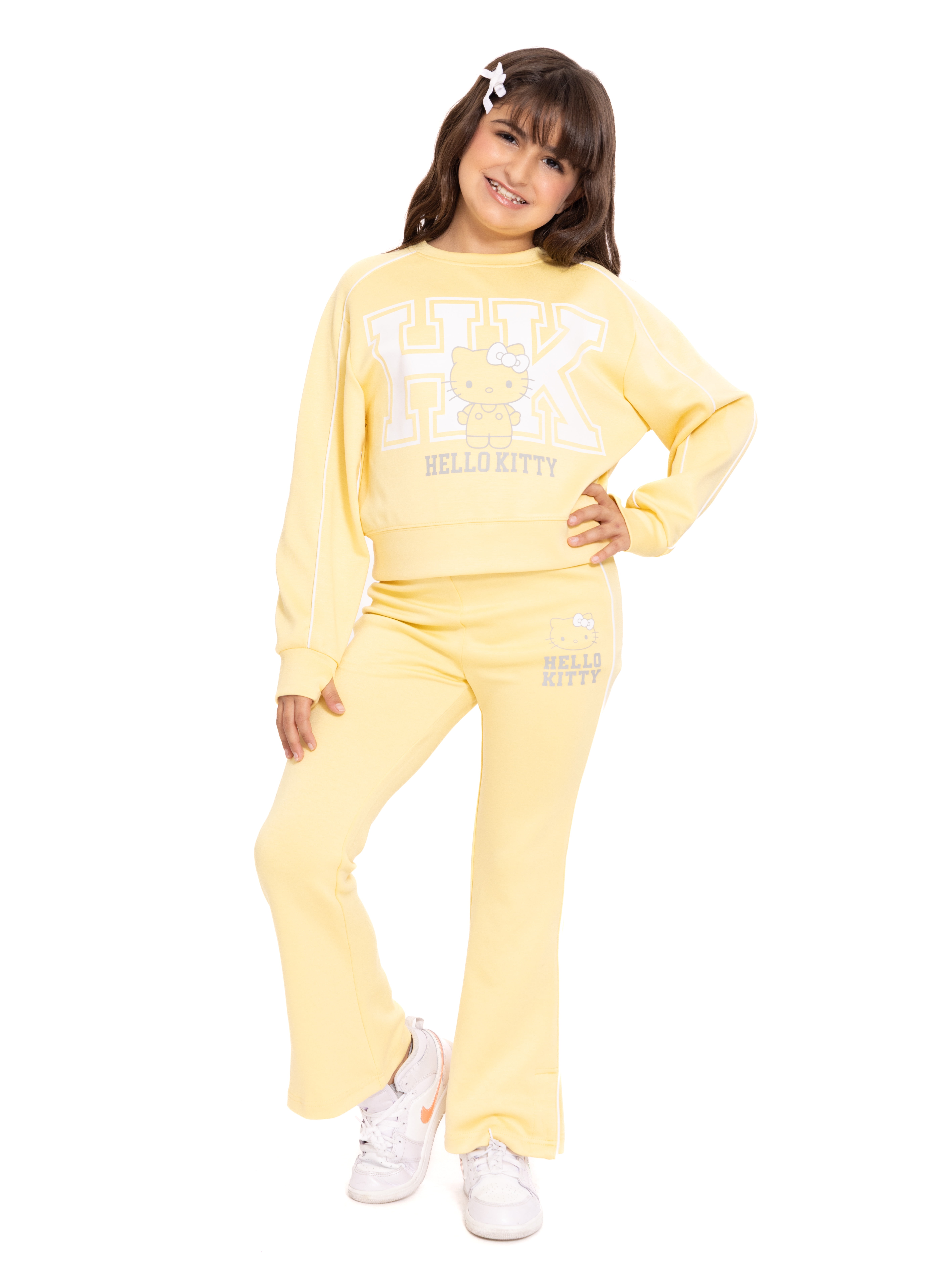 Hello Kitty Toddler & Big Girls Active Graphic Scuba Pants, Sizes 12M-12