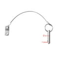 thumbnail image 3 of jiaping 6x2 Pieces Stainless Steel Boat Bimini Top Quick Release Ball Pin for Lanyard 6 Pcs, 3 of 8