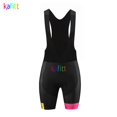 thumbnail image 1 of Kafitt-maillot de Ciclismo profesional para mujer, Conjunto femenino de manga corta, pantalones cortos con almohadilla de Gel 20D para verano, 2023 qiuyongming unisex, 1 of 2