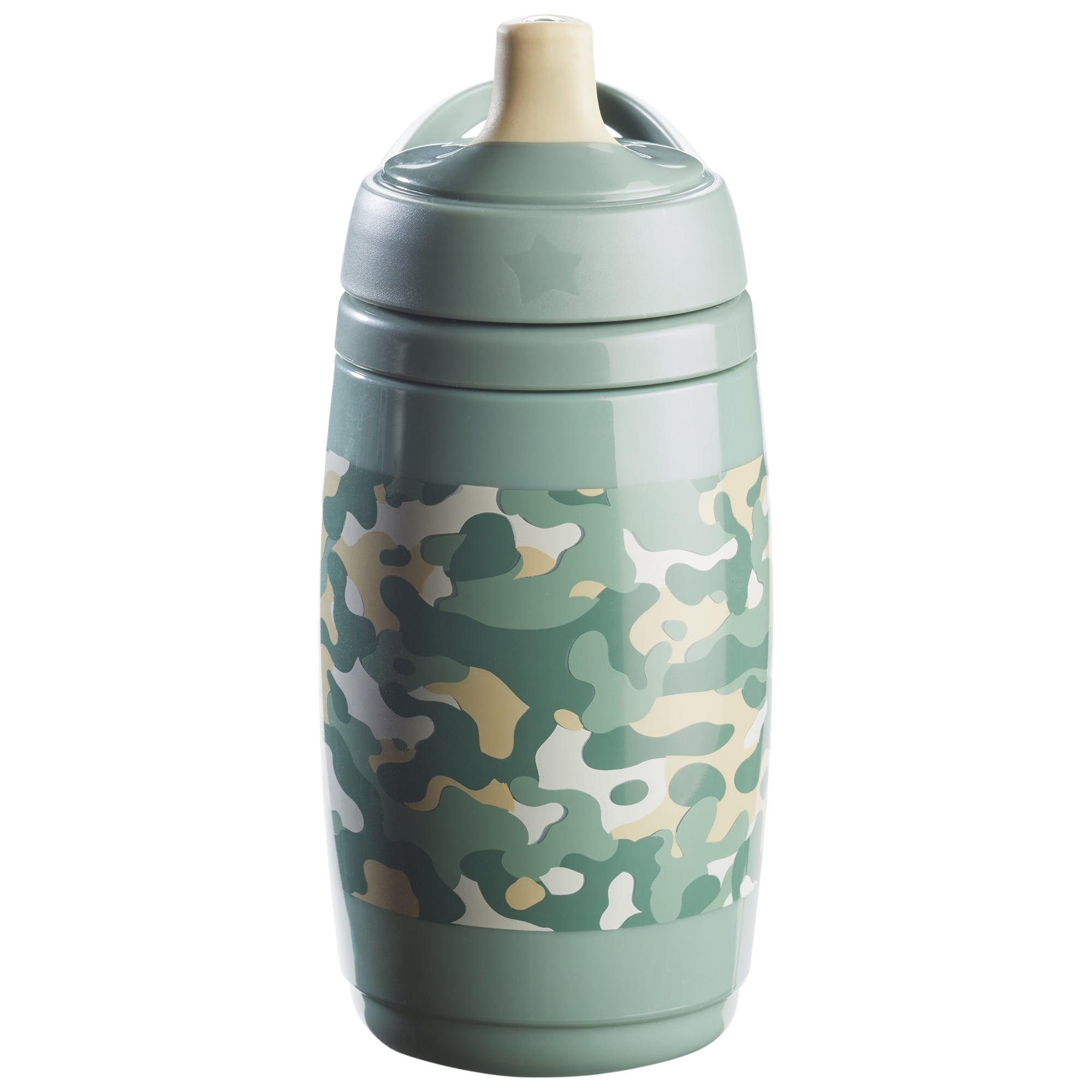 Tommee Tippee Insulated Active Toddler Spout Sippy Cup, 12m+, 9oz, Spill-Proof, Green, 1 Pack