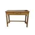 thumbnail image 3 of D-Art Collection Rattan Desk With Rattan Chair in set, 3 of 6