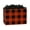 Buffalo Plaid Red, variant on 6 Pack, Rainbow Basket Boxes, Large 10.25X6X7.5" for Holiday, Party and Events Celebration