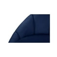 thumbnail image 5 of Meridian Furniture Shelly Navy Velvet Chaise, 5 of 8