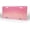 Glitter Sparkly Pink, variant on Vanity Plate Cover, Orange Bling Glitter Style Novelty Car Tag, Aluminum Metal, 4-Hole, 6 x 12 Inch, Fits US/Canada Standard Plates, Rust-Proof