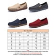 thumbnail image 2 of Eloshman Mens Shoes Flat Work Non Slip On Casual Wide Width Loafers Size 12, 2 of 9