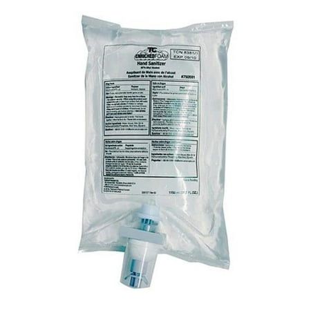 (Exp:01/2023)AutoFoam Hand Sanitizer Refill, With Alcohol, Clear, 1000mL
