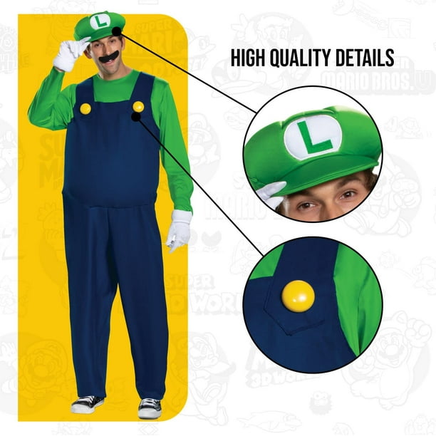 Déguisement Luigi pour enfant de Super mario bros
