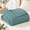 Green-6 Layer - 55x80in, variant on 6 Layer Muslin Bed Blanket - Breathable And Lightweight Gauze Boho For Spring Softton Brown 55x80 Inches