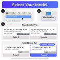 thumbnail image 4 of Dock Ascrono para MacBook Air 15" Thunderbolt 4, 4 of 8