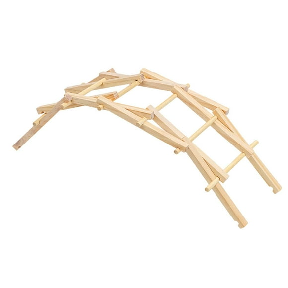 Esquirla Wood Model Bridge Experiment Crafts Building Project Experiment Toy for Kids