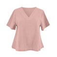 thumbnail image 6 of Tops For Women Loose Bat Sleeve Summer T Shirts Casual Plain Blouse Plus Size Tops S 4XL, 6 of 6