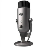 Arozzi Colonna Studio Quality Streaming Mic w/ Adjustable Patterns - Silver