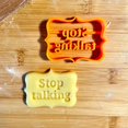 thumbnail image 3 of DIY Cookie Form With Fun And Phrases Cookie Molds Shapes, Cookie Cutters, 3 of 4