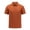 Orange, variant on Golf Shirts for Men Summer Solid Color Thin Ice Silk Collared 3-Button Short Sleeve Breathable Casual Daily Tops,5XL