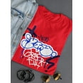 thumbnail image 3 of New Graffiti Street Art T-Shirt Women -Image by Shutterstock, Female Large, 3 of 4