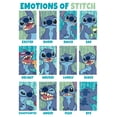 thumbnail image 2 of Men's Lilo & Stitch Emotions of 626 Graphic Tee White Small, 2 of 5