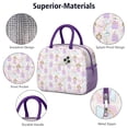 thumbnail image 4 of Womens Princess Rainbow Castle Pattern Lunch Box for Work,Insulated Lunch Bag for Women,Loncheras Para Mujer,Leakproof Adult Lunch Bag for Work,Beach,Travel,Picnic,Camping, 4 of 7