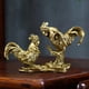 thumbnail image 3 of Figurita de pollo, escultura de gallo, decoración decorativa de resina Feng Shui, estatua de Animal para fiesta, vacaciones, adornos de escritorio, Estilo B, 3 of 7