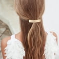 thumbnail image 4 of Femmes Coiffure Barrette Mode Métal Rectangle Printemps Cheveux Clip Accessoires de Cheveux, 4 of 8