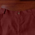 thumbnail image 3 of mihongmao Khaki Pants For Girls Chino Skinny Twill Children's Suits Elastic Waist Performance School Uniform Trousers Wine 7 Years, 3 of 3