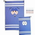 thumbnail image 2 of Funny Golf Towel – 16" x 24" Premium Microfiber with Clip Holder for Golf Bags – Golf Accessories & Gifts for Men and Women, 2 of 5