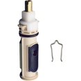 thumbnail image 3 of 1222 Replacement Cartridge Kit for One-Handle Faucets, Tub Shower Cartridge Replacement Partatible 1222 Cartridge, Brass & Plastic with Retainer Clip(1PCS), 3 of 4