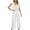 White, variant on WREESH Womens Business Casual Jumpsuit Fashion Summer Solid Casual Ruffle Sleeveless Suspender Jumpsuit Purple