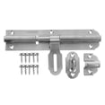 thumbnail image 1 of 1 Set Stainless Steel Barrel Bolt Lock Gate Latches with Lock Hole Door Latches, 1 of 8
