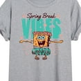 thumbnail image 3 of SpongeBob SquarePants - Spring Break Vibes - Women's Oversized T-Shirt, 3 of 6