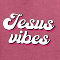 thumbnail image 6 of Wild Bobby, Jesus Vibes Inspirational/Christian Unisex Crewneck Graphic Sweatshirt, Vintage Heather Red, Medium, 6 of 6