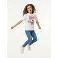 thumbnail image 5 of Sanrio Girls Hello Kitty Americana Patriotic Graphic Tee with Short Sleeves, Sizes 4-16, 5 of 7