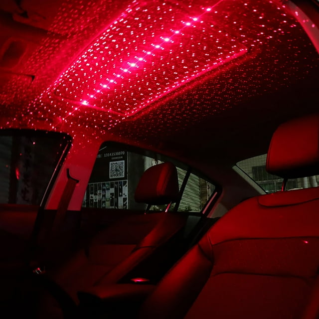 EGNMCR Projector LED Projector Star Sky Ceiling Light Car Decoration USB Interior Lamp Atmosphere lamp