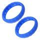 thumbnail image 3 of 2 Mancuernas Azules de Alta Elasticidad, Antideslizantes, Fáciles de Usar, con Protección Contra Impactos, Resistentes Al óxido Y a Los Arañazos, Acce Diámetro 83 cm, 3 of 8
