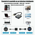 thumbnail image 3 of Adaptador HDMI a VGA con cable conversor de audio, 3 of 5