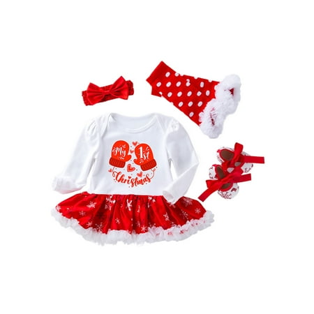 

Glonme Newborn Onesies Crew Neck Bodysuit Buttons Romper Set Christmas Comfy Bodysuits Cute Long Sleeve Jumpsuit Gloves 66cm