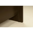 thumbnail image 3 of Bush Business Furniture SRE023MR 72 x 36 in. Series C Elite Bow Front L-Shaped Desk with 42 in. Return - Mocha Cherry, 3 of 7