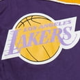 thumbnail image 4 of Men's Mitchell & Ness Purple Los Angeles Lakers Hardwood Classics Big Shot Premium Full-Zip Windbreaker Jacket, 4 of 6