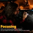 thumbnail image 5 of LUXPRO 360 Lumen Dual Power Rechargeable Focusing Penlight LED Flashlight - Features a Pocket Clip and Aircraft-Grade Aluminum - Pocket-Sized Light with USB Cable - Batteries Included, 5 of 7