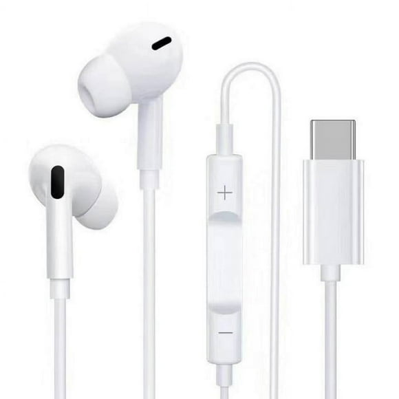 MesaSe USB C Headphones In-Ear USB C Earbuds with Microphone Wired Type C Earphones