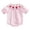 Pink, variant on Coerni First Birthday Outfit Girl Heart Bubble Romper Jumpsuit Bodysuit New Born Waffle Clothes Baby Knitted Embroidered Plaid Onesie