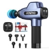 RENPHO Body Massager Muscle Massage Gun for Pain Relief Deep Tissue with 6 Massage Heads, FSA HSA Eligible, Gifts for Women, Dark Blue