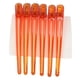 thumbnail image 5 of 10 pinzas para el cabello, pinzas para seccionar el cabello, herramienta para peluquería naranja, 5 of 9
