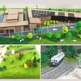 thumbnail image 4 of MYG 500g Model railway Nylon Artificial Grass Powder Tree Powder Lawn Diorama 3 mm, 4 of 8