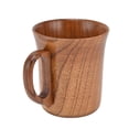 thumbnail image 1 of Drinking Cup, Natural Wooden Mug Reusable  Free with Handle for Office Tea Coffee Water, 1 of 8