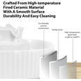 thumbnail image 3 of Cat Water Fountain, 2.1L/71oz Automatic Pet Water Fountain, 3 Filters and 2 Pumps Included, Cat Fountain Ideal for Cats, Dogs and Multiple Pets (White), 3 of 14
