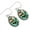 Abalone Shell, variant on Ruby Simulated Women Jewelry 925 Sterling Silver Earring