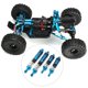 thumbnail image 4 of Vogacara Kit de amortiguadores delanteros y traseros de Metal, 4 Uds., Control remoto para coche 1:12, piezas de actualización para modificación de Kits de construcción modelo Azul Vogacara FN010008-02, 4 of 6