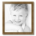 thumbnail image 2 of ArtToFrames 18" x 19" Gold with beads Picture Frame, 18x19 inch Gold Wood Poster Frame (WOM-4139),  Pack, 2 of 8