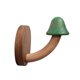 thumbnail image 2 of Ganchos de pared de madera con forma de percha, bonitos y decorativos, modernos, para puerta trasera de dormitorio Azul, 2 of 9
